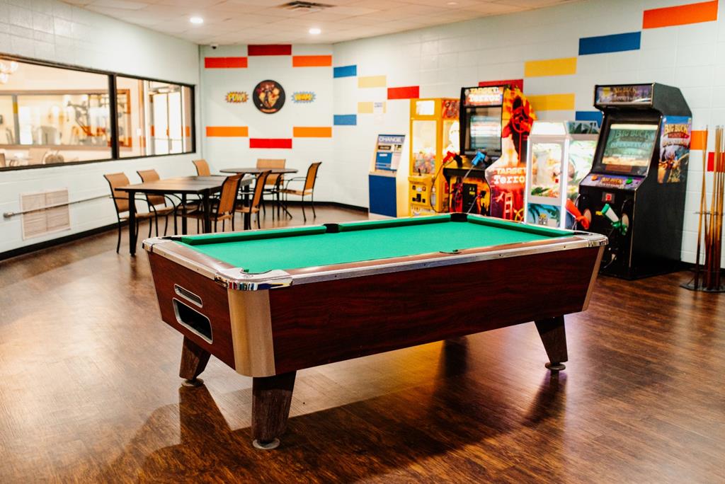 107 23rd Street Ellijay, GA 30540 - Photo 23 of 45 a room with musical instruments pool table and windows