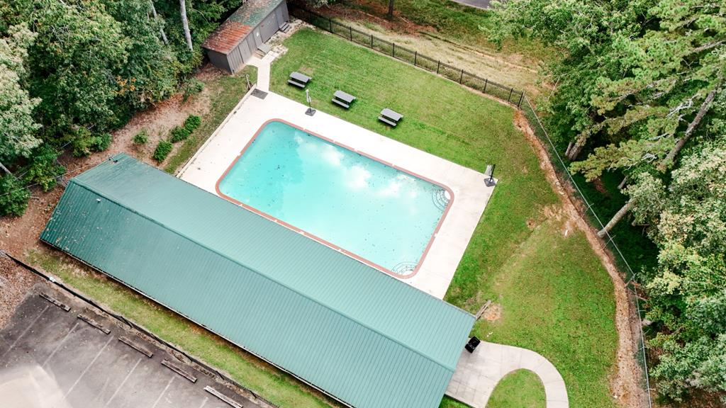 107 23rd Street Ellijay, GA 30540 - Photo 38 of 45 an aerial view of a residential houses with outdoor space