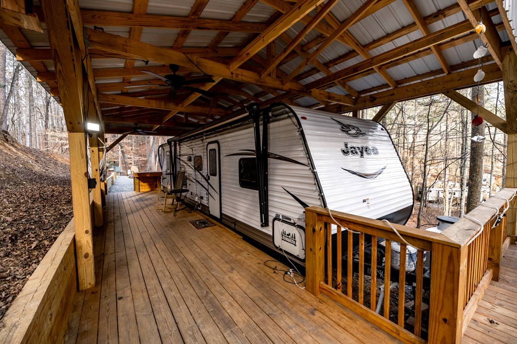 107 23rd Street Ellijay, GA 30540 - Photo 5 of 45 a view of porch with wooden floor