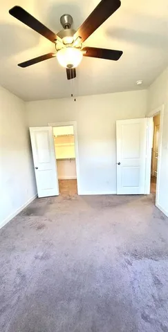 a view of a refrigerator in a room