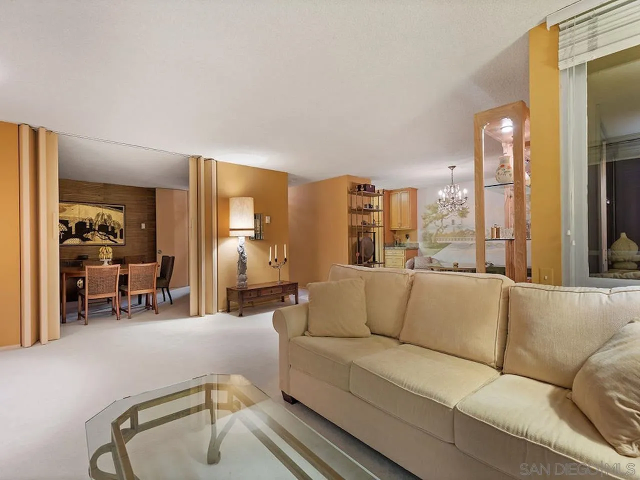 800 Prospect Street, Unit 4A La Jolla, CA 92037 - Photo 15 of 34 a living room with furniture and a large window