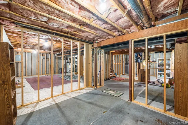 a outdoor space with balcony