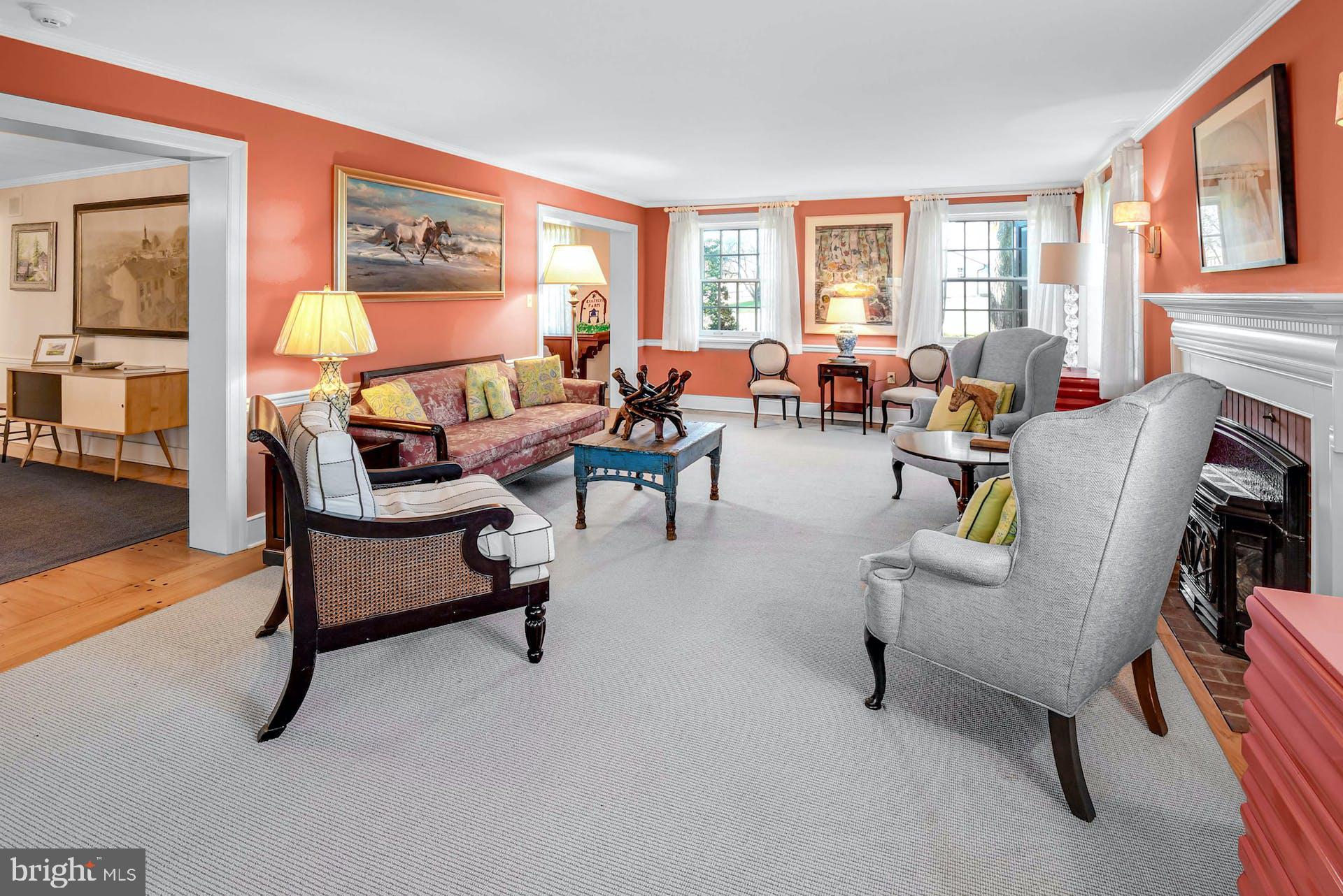 1315 Pineville Road New Hope, PA 18938 - Photo 9 of 51 a living room with furniture and a window