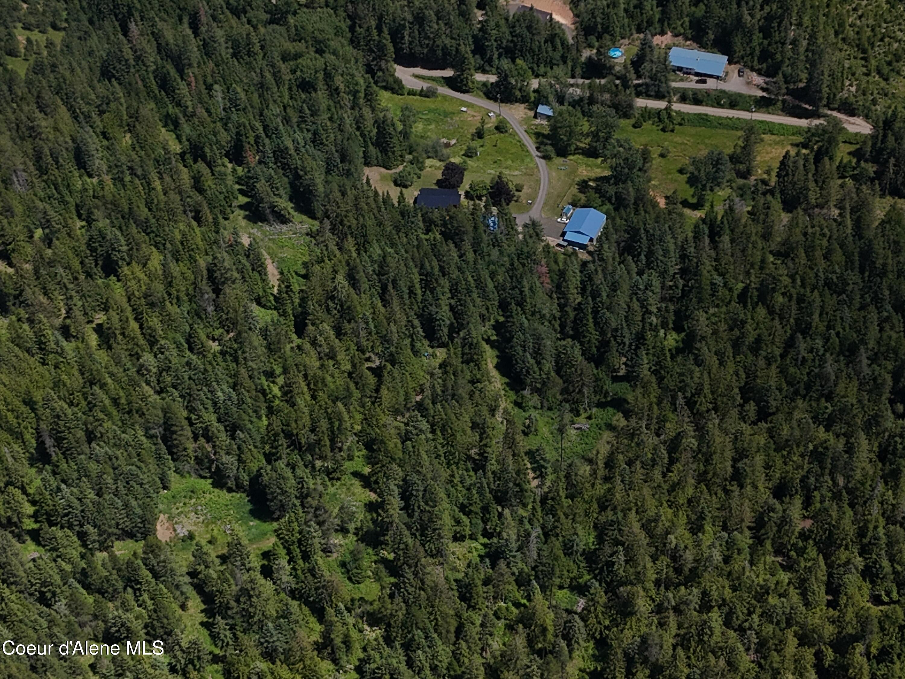 3115 Cherry Creek Road St. Maries, ID 83861 - Photo 50 of 52 3115 Cherry Creek aerial from back prope