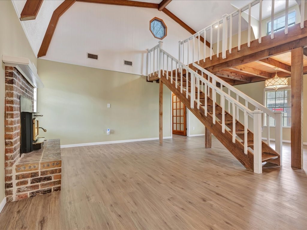 1013 Dewitt Hinson Road Pollok, TX 75969 - Photo 8 of 33 a view of entryway with wooden floor