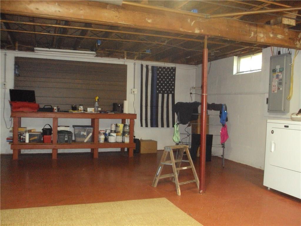 8307 Lamor Road Mercer, PA 16137 - Photo 15 of 17 other front side of basement with plenty of room