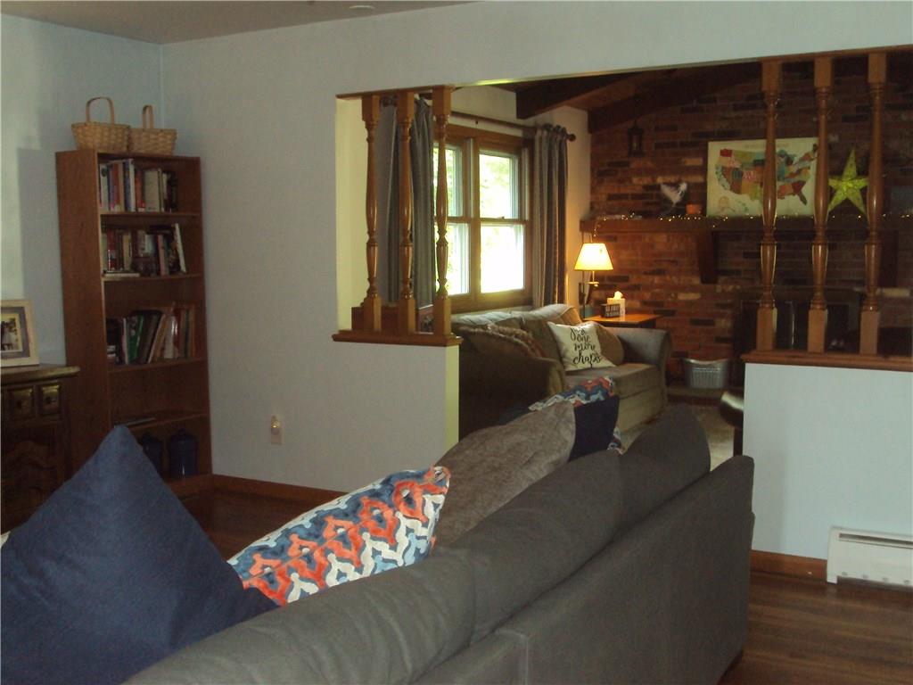 8307 Lamor Road Mercer, PA 16137 - Photo 4 of 17 View of living and den from hall doorway