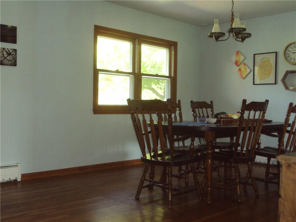 8307 Lamor Road Mercer, PA 16137 - Photo 5 of 17 Dining area view from hall doorway, window overlooks patio