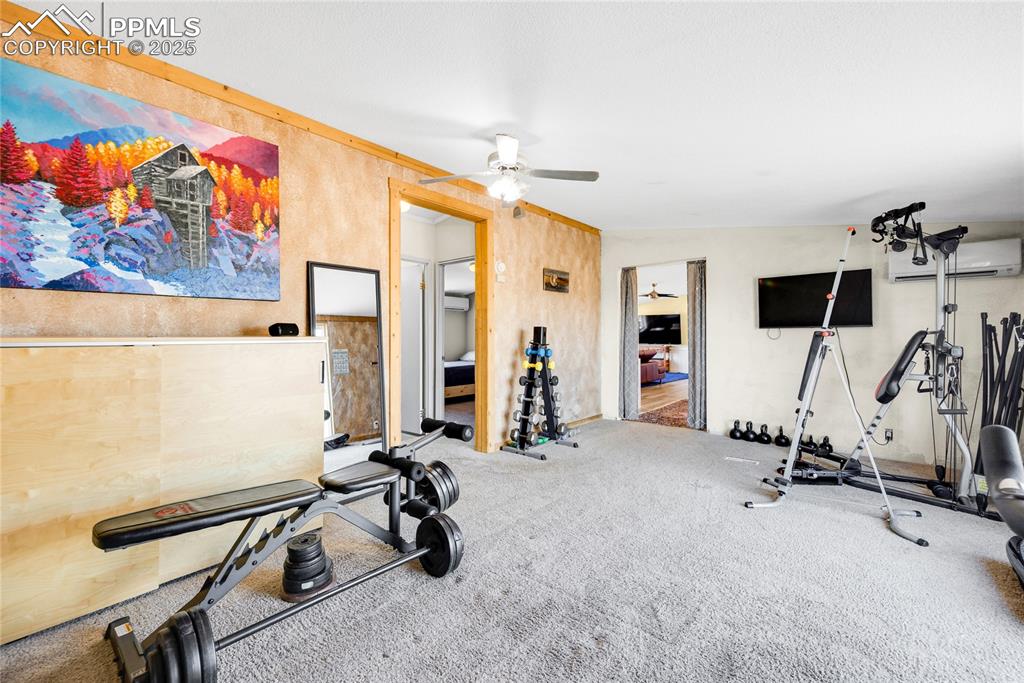 5865 East Blaney Road Peyton, CO 80831 - Photo 26 of 49 a view of a room with gym equipment