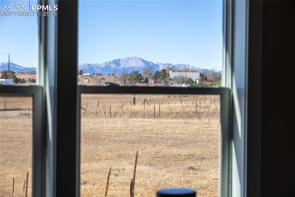5865 East Blaney Road Peyton, CO 80831 - Photo 44 of 49 a view of a lake from a window