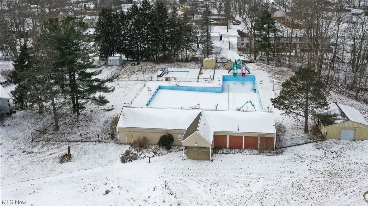 4386 Maplepark Road Stow, OH 44224 - Photo 2 of 20 View of snowy aerial view
