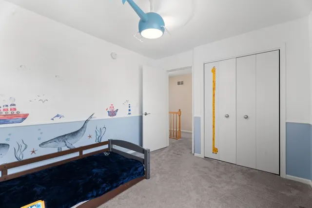 a room with storage and utility