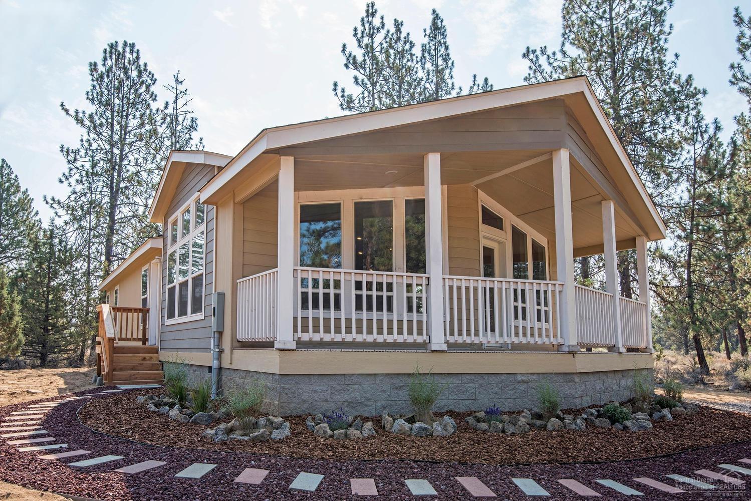 19770 Buck Canyon Road Bend, OR 97702 - Photo 1 of 23 Attractive chalet style manufactured hom