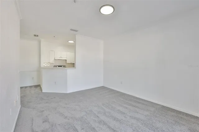 a view of a kitchen with a sink