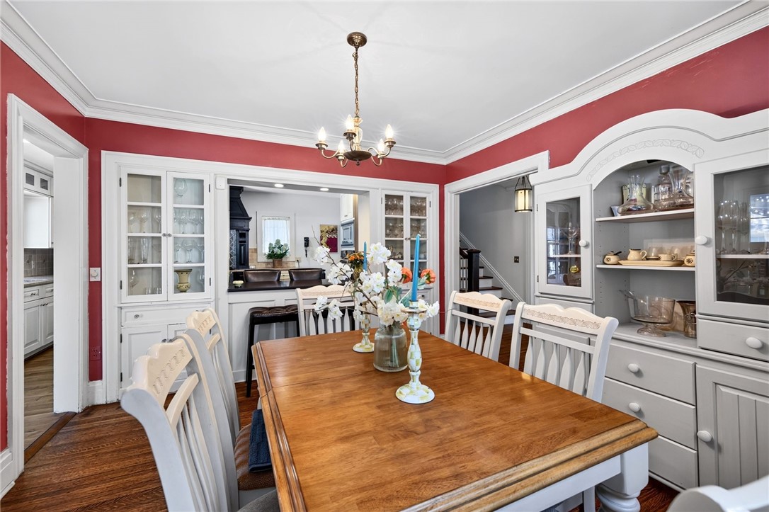 138 Dorchester Road Rochester, NY 14610 - Photo 22 of 41 The Dining Room also includes two custom built-in China Cabinets!