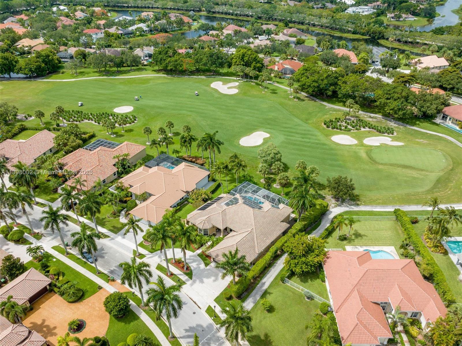 3155 Inverness Weston, FL 33332 - Photo 5 of 58 an aerial view of a residential houses with outdoor space and street view