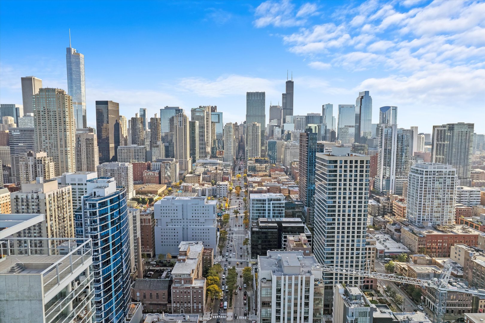 Undisclosed Address Chicago, IL 60654 - Photo 23 of 24 a view of city with tall buildings
