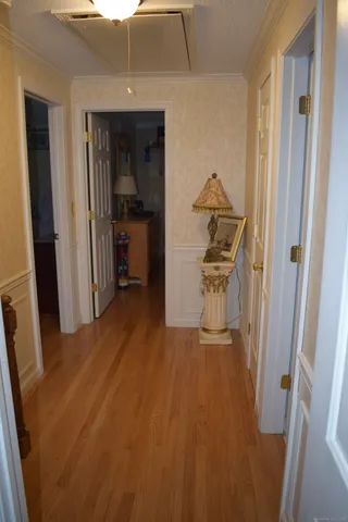wooden floor in an empty room