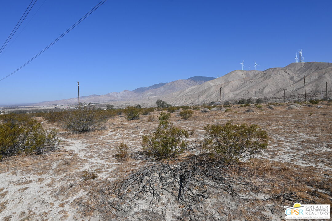 0 Tipton Road Whitewater, CA 92282 - Photo 19 of 31 a view of a dry yard with mountains in the background