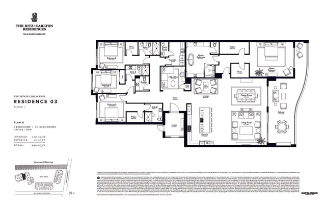 $5,900,000 | 2200 PGA Boulevard, Unit 103, Palm Beach Gardens, FL 33408