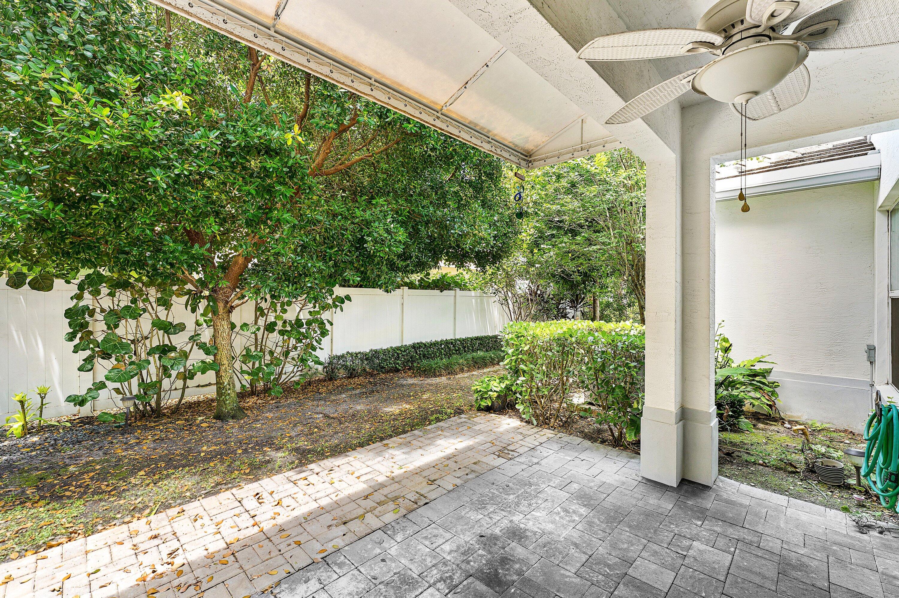 4821 Pointe Midtown Road Palm Beach Gardens, FL 33418 - Photo 29 of 34 Very Private Covered Patio