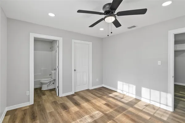 a view of empty room