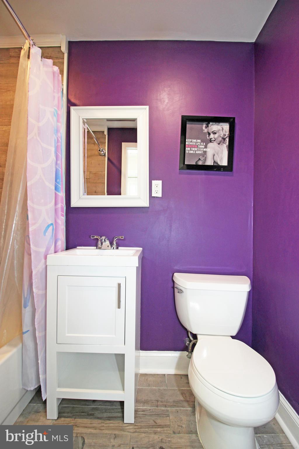 2748 Springhill Road Secane, PA 19018 - Photo 41 of 90 a bathroom with a toilet a sink and mirror