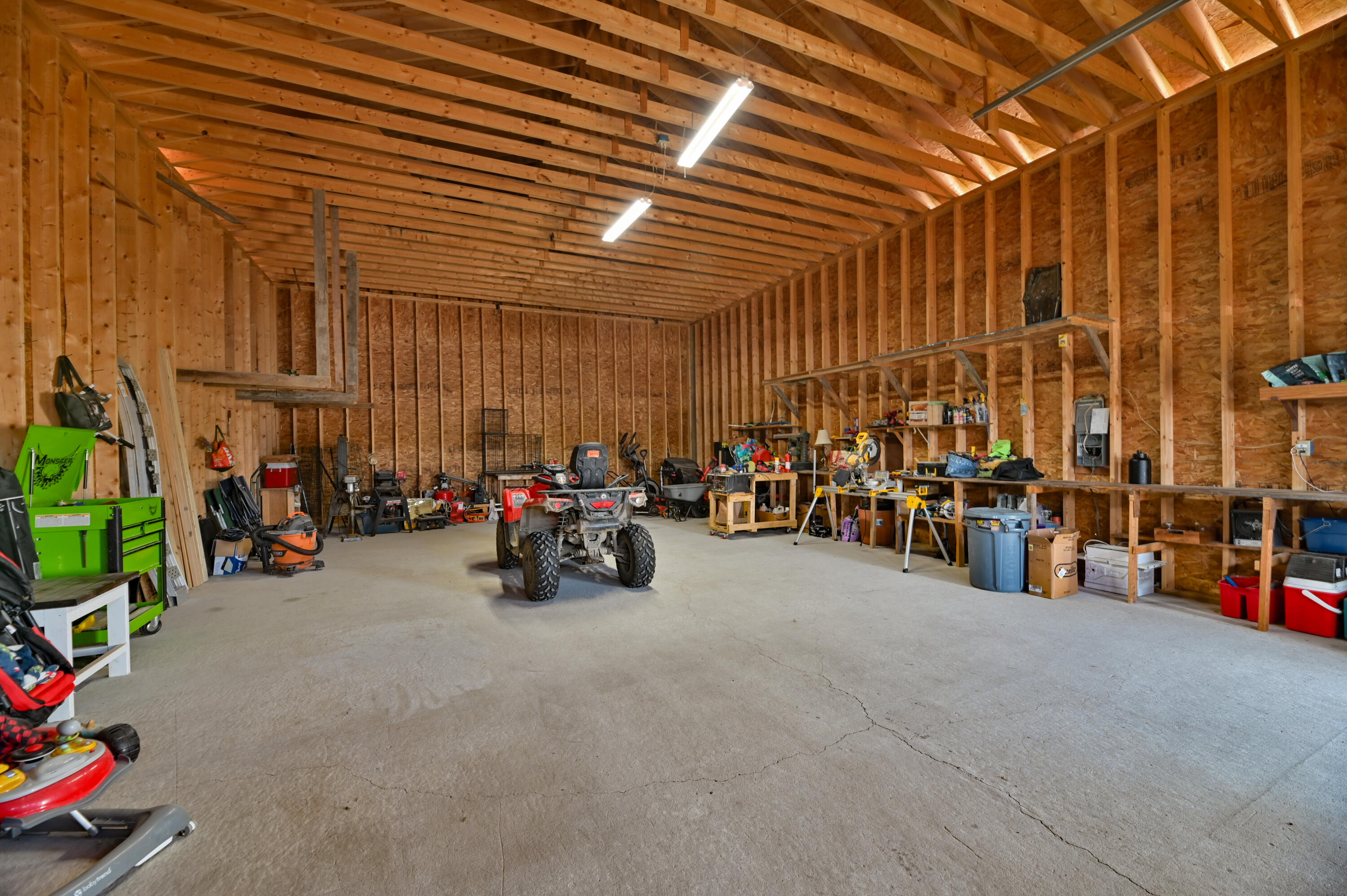 199 Neck Road Waterville, ME 04901 - Photo 22 of 37 23 Garage Interior