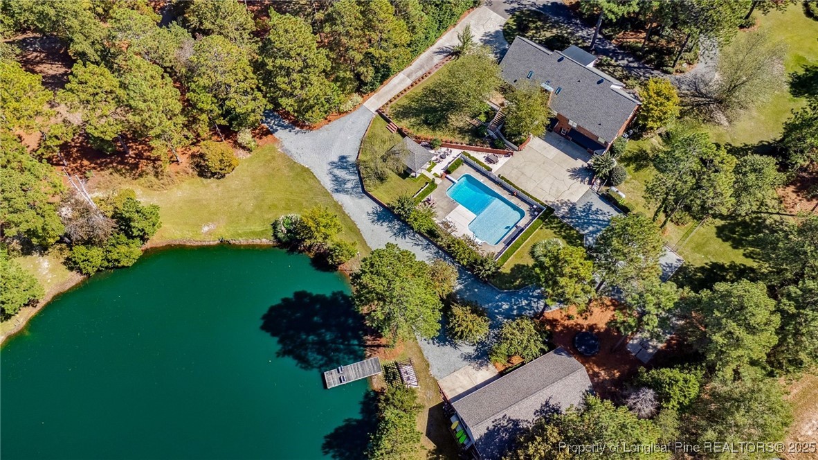 1336 McCaskill Road Carthage, NC 28327 - Photo 45 of 48 an aerial view of a house with a yard