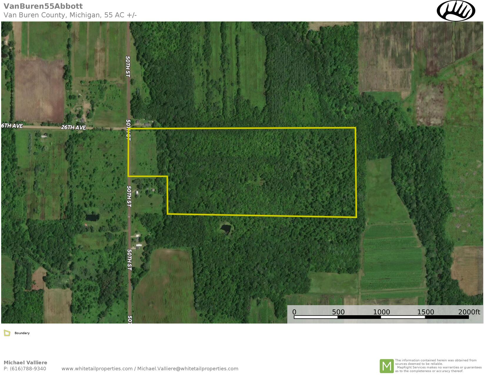 27015 50th Street Bangor, MI 49013 - Photo 41 of 41 Aerial