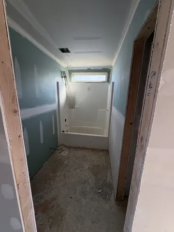 a view of empty room