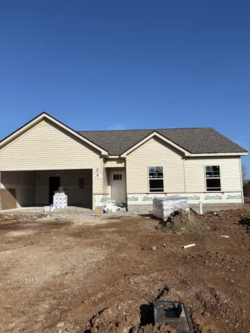 a house view with a outdoor space
