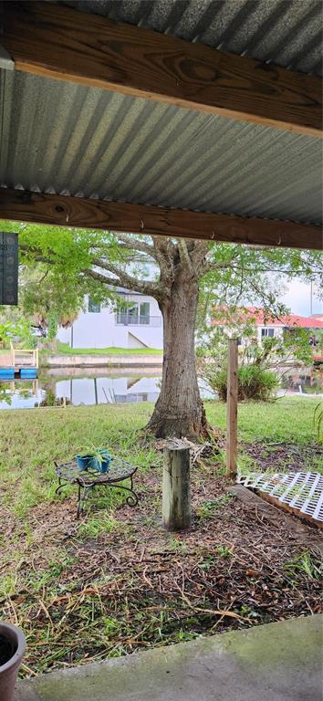 9829 Grace Drive Port Richey, FL 34668 - Photo 14 of 19 a front view of a house with garden