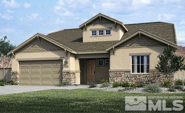 10320 Rollins Drive Reno, NV 89521 - Photo 1 of 1 a front view of a house with a yard and garage