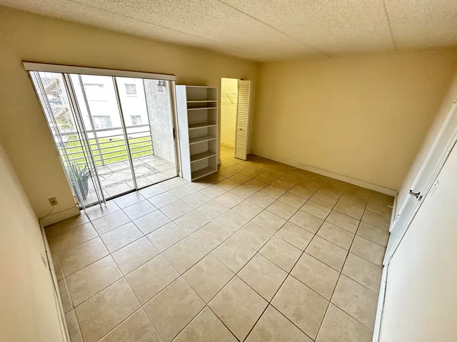 a view of a room with window