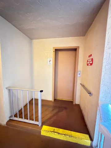 a view of front door