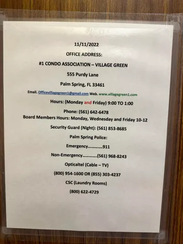 $1,500 | 600 Village Green Court, Unit 203, Palm Springs, FL 33461