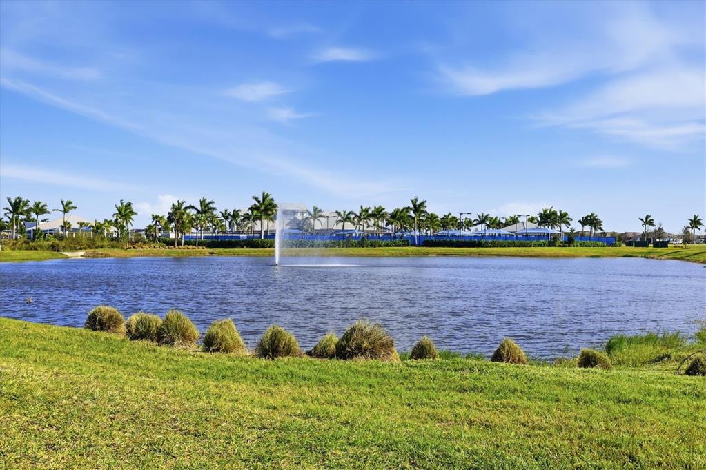 8705 Coastal Key Way Palmetto, FL 34221 - Photo 39 of 68 a view of a lake with houses in the background