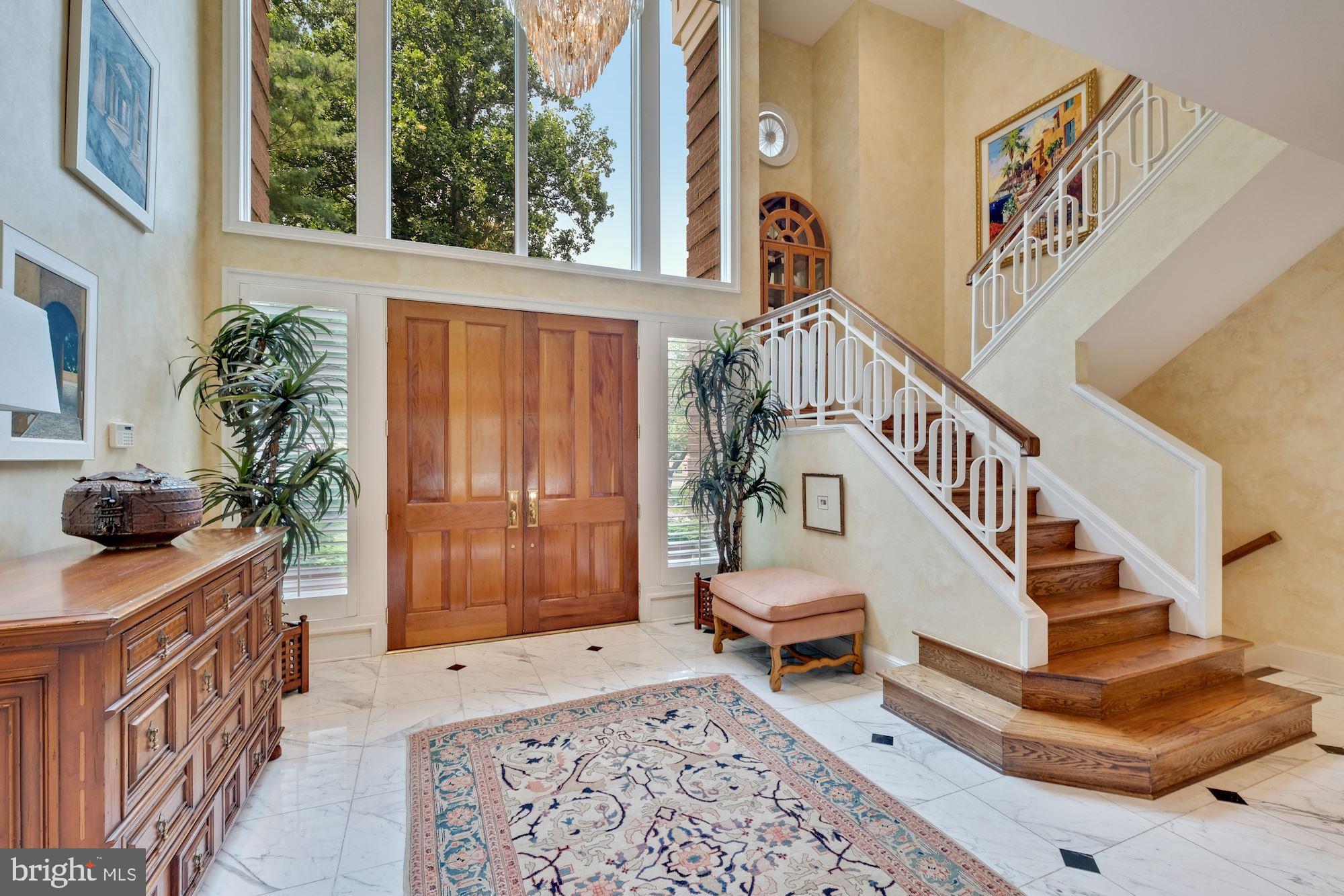 7017 Mountain Gate Drive Bethesda, MD 20817 - Photo 4 of 50 Soaring Entry Foyer