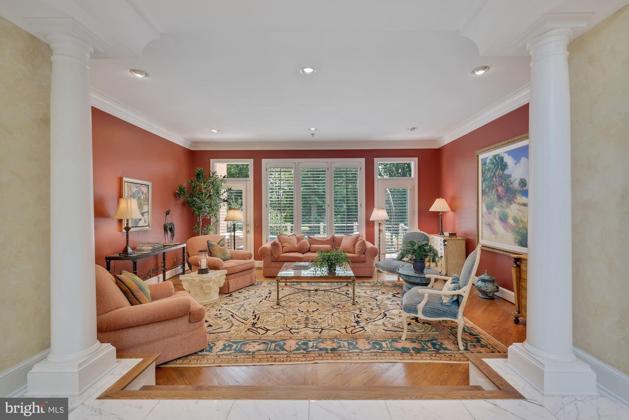 7017 Mountain Gate Drive Bethesda, MD 20817 - Photo 6 of 50 Step-down Living Room
