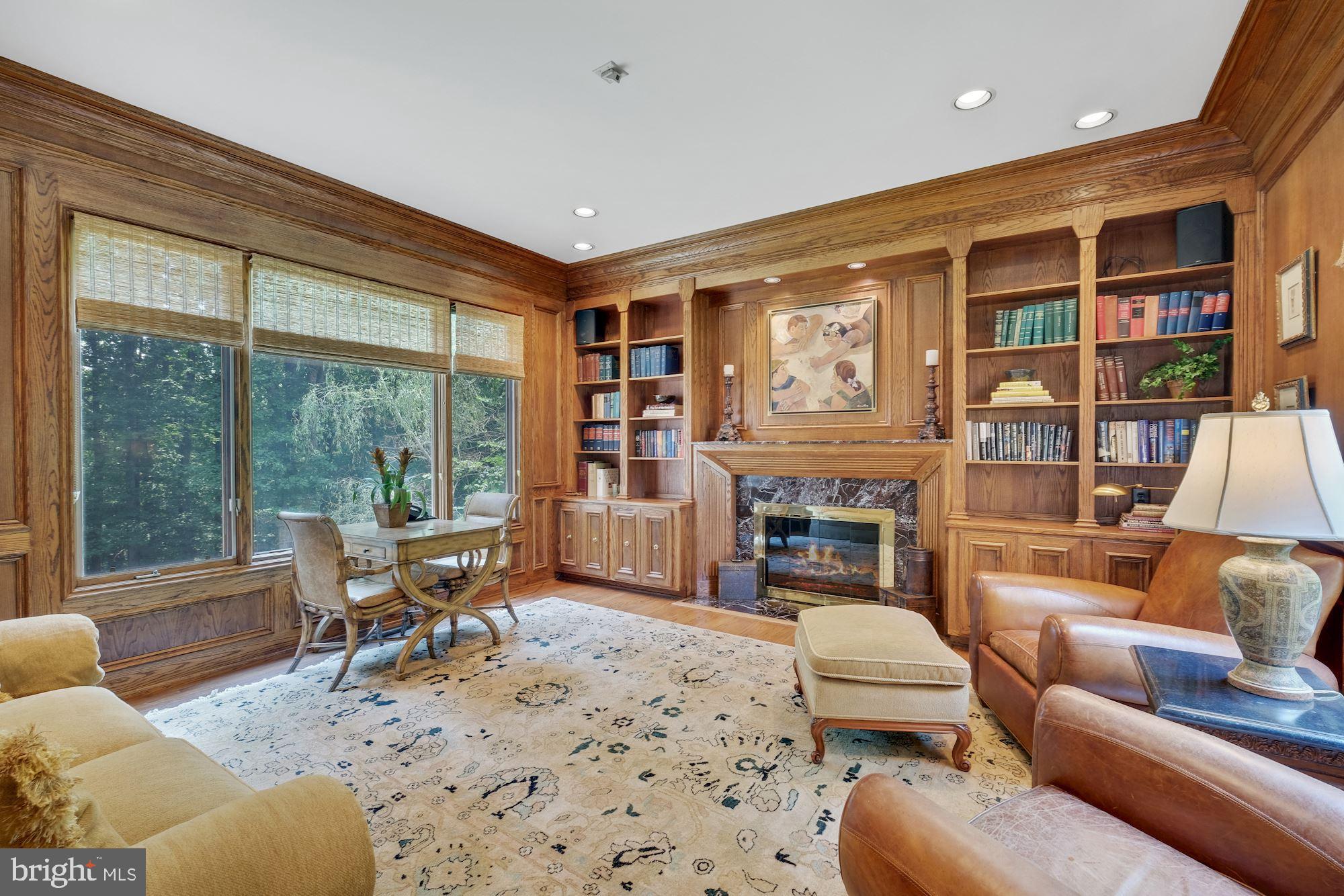 7017 Mountain Gate Drive Bethesda, MD 20817 - Photo 8 of 50 Study with Built-Ins