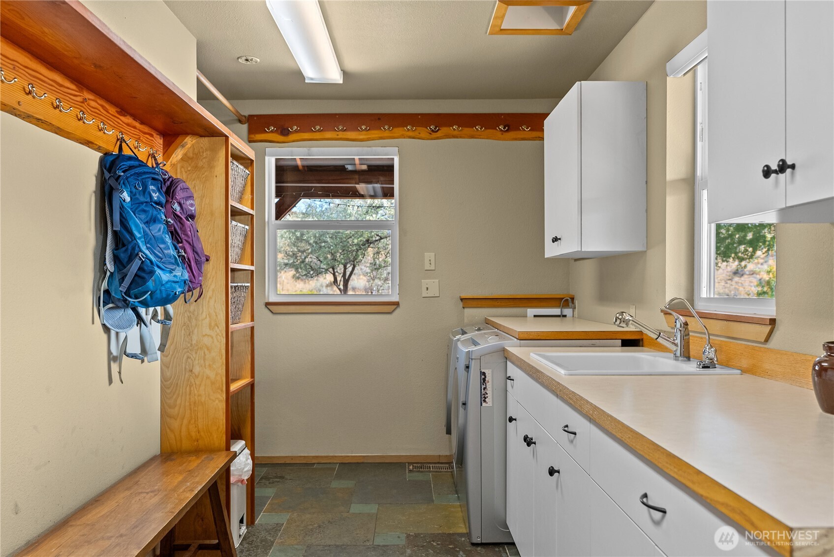 13 Serviceberry Road Winthrop, WA 98862 - Photo 18 of 40 a view of a kitchen with a sink and a window
