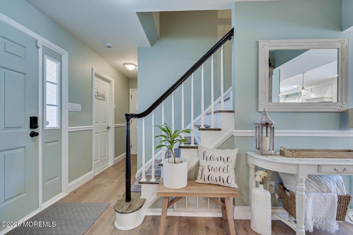 11 Quailtree Lane Howell, NJ 07731 - Photo 6 of 52 a view of entryway and hall with wooden floor