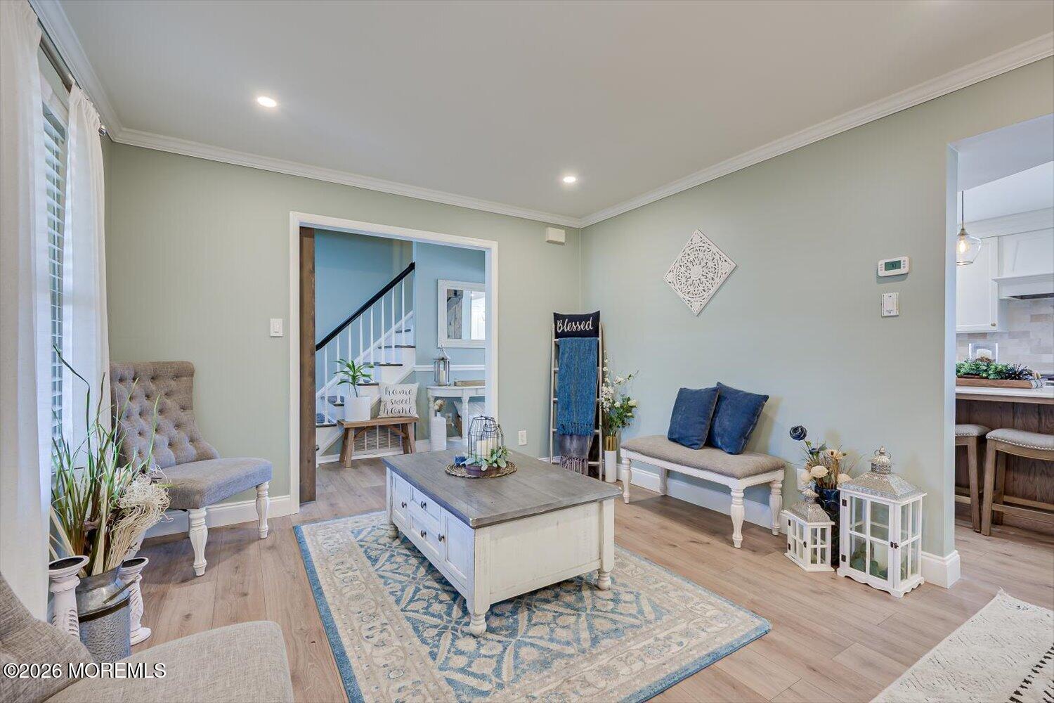 11 Quailtree Lane Howell, NJ 07731 - Photo 8 of 52 a living room with furniture and wooden floor