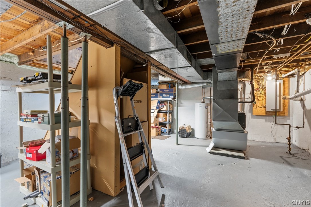 8826 Karlen Road Lee, NY 13440 - Photo 45 of 50 Spacious, tidy basement with updated mechanicals—i