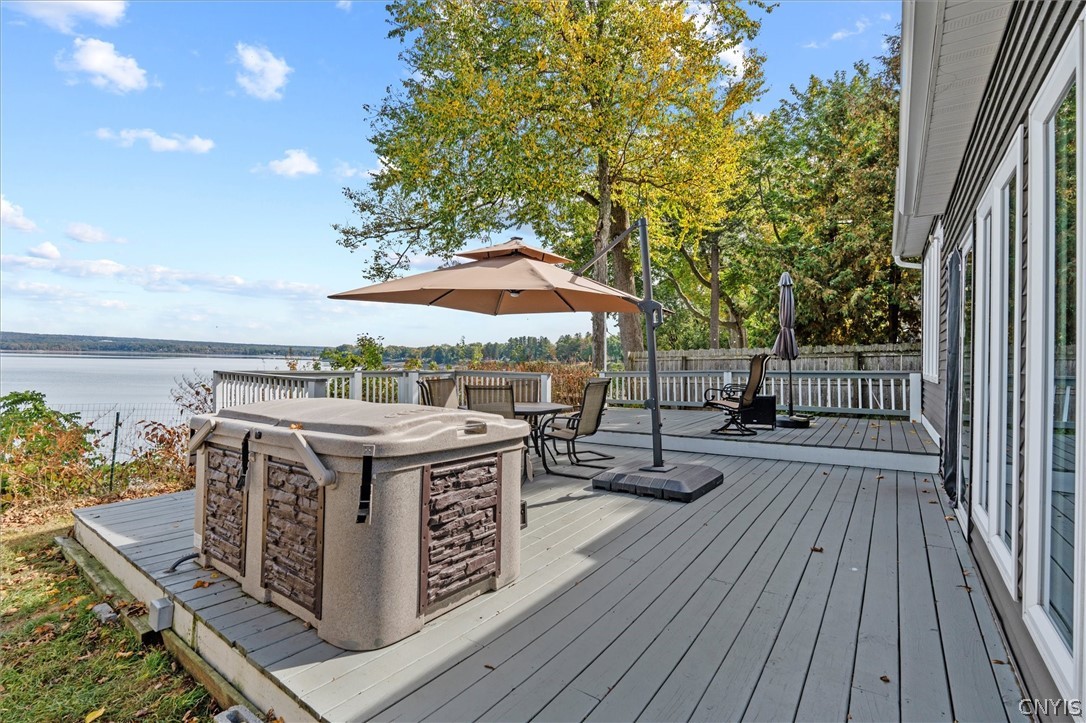 8826 Karlen Road Lee, NY 13440 - Photo 5 of 50 New hot tub wired 220, 2023, uses very little ener