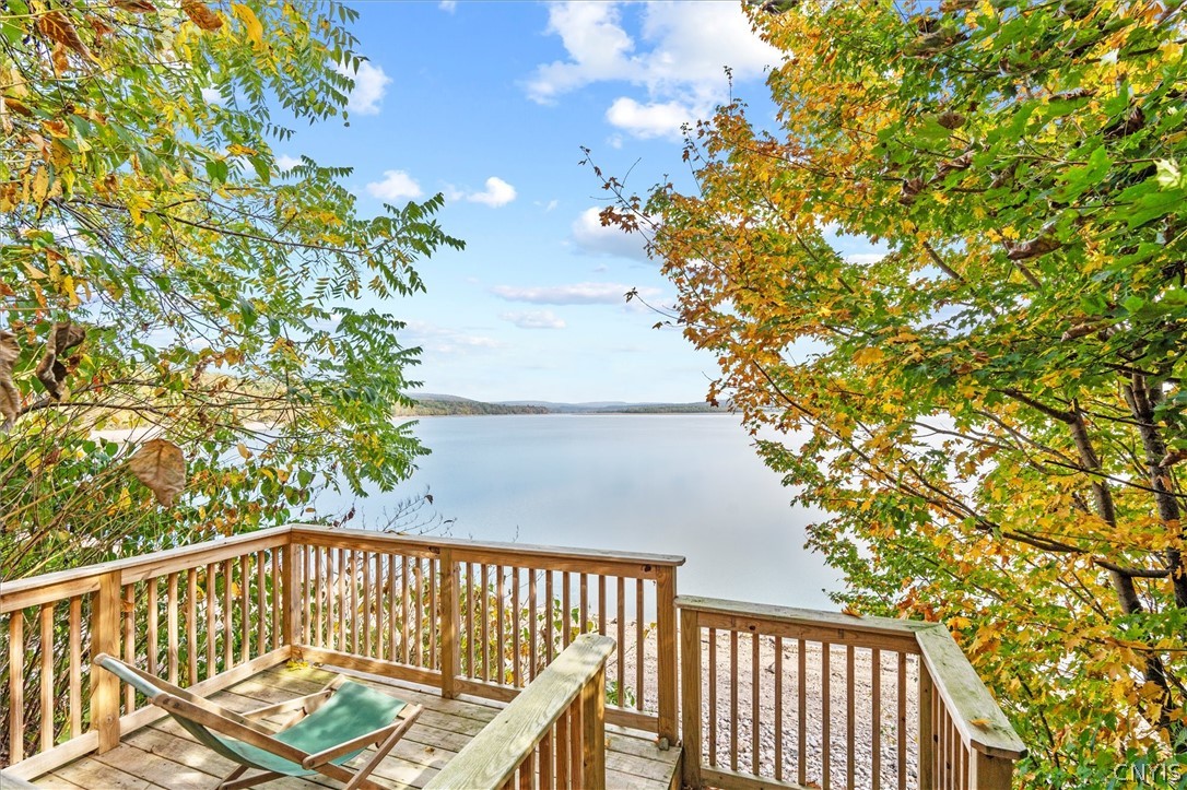 8826 Karlen Road Lee, NY 13440 - Photo 6 of 50 Peaceful overlook deck with panoramic lake views—y