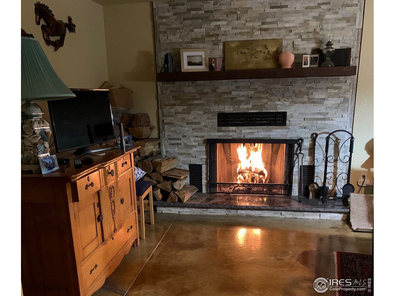2912 Shore Road Fort Collins, CO 80524 - Photo 23 of 40 Rec Room wood burning frpl
