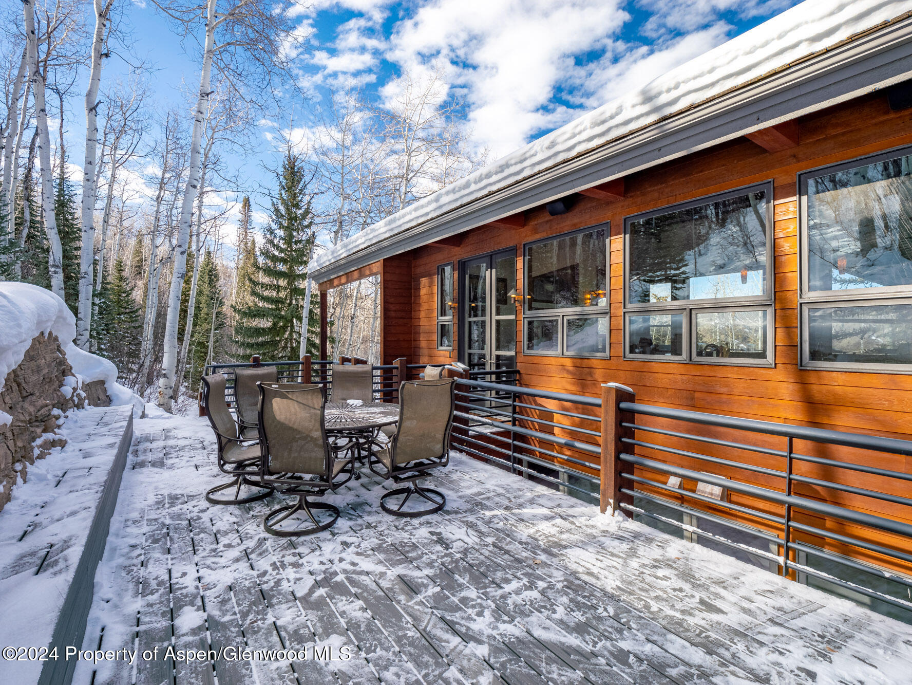 76 Ridge Road Snowmass Village, CO 81615 - Photo 34 of 42 Back Deck