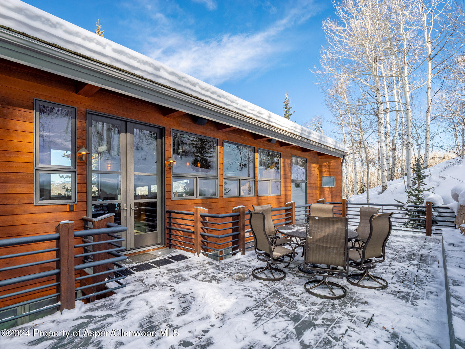 76 Ridge Road Snowmass Village, CO 81615 - Photo 35 of 42 Back Deck